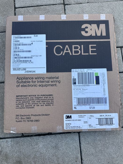 Cablu panglica plat flexibil 3M 3319/10