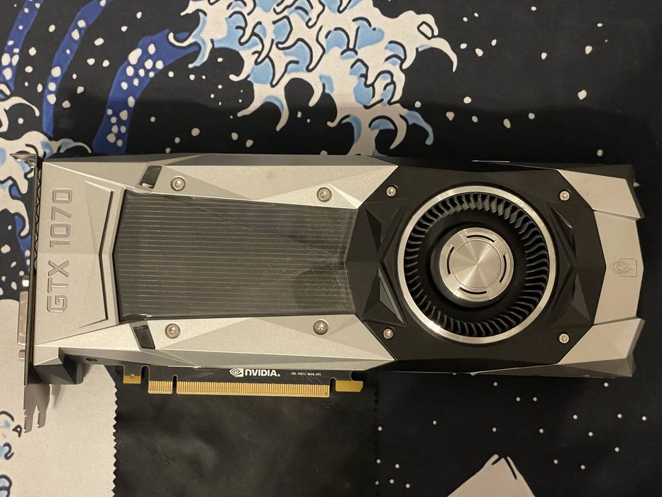 Видеокарта Nvidia GTX 1070 Founders edition!