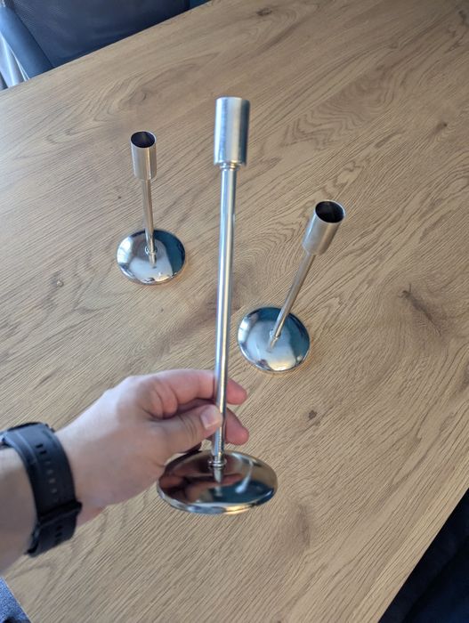 Set 3 sfesnice metalice