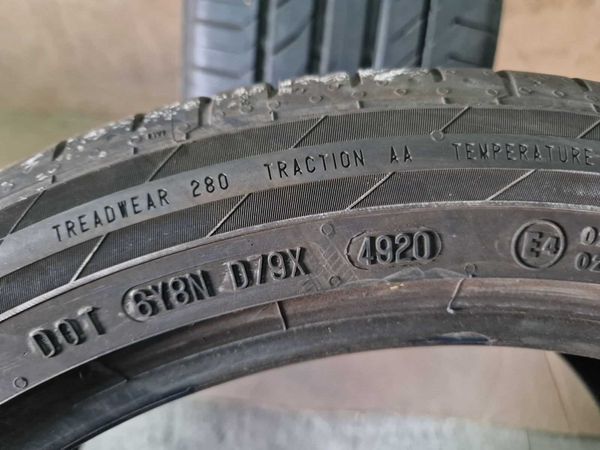 2 Continental R18 245/40
летни гуми DOT4920