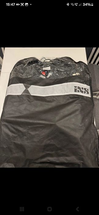Geacă moto din piele IXS 52,54 M-L