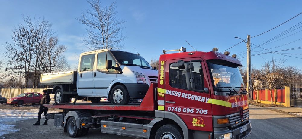 Tractari auto  utilaje Vasco Recovery