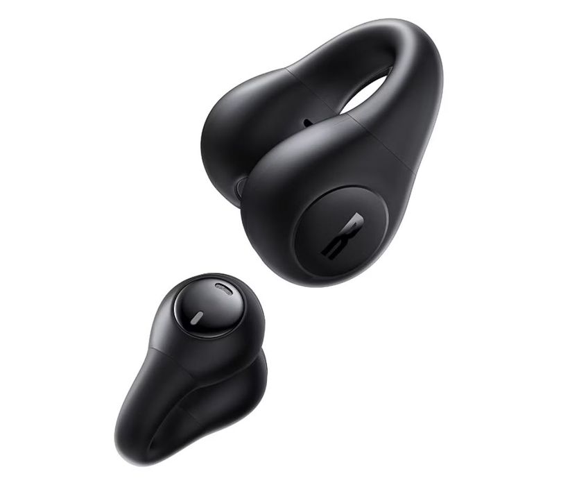 Casti Baseus Bass 15 Clip Open-Ear TWS Negru