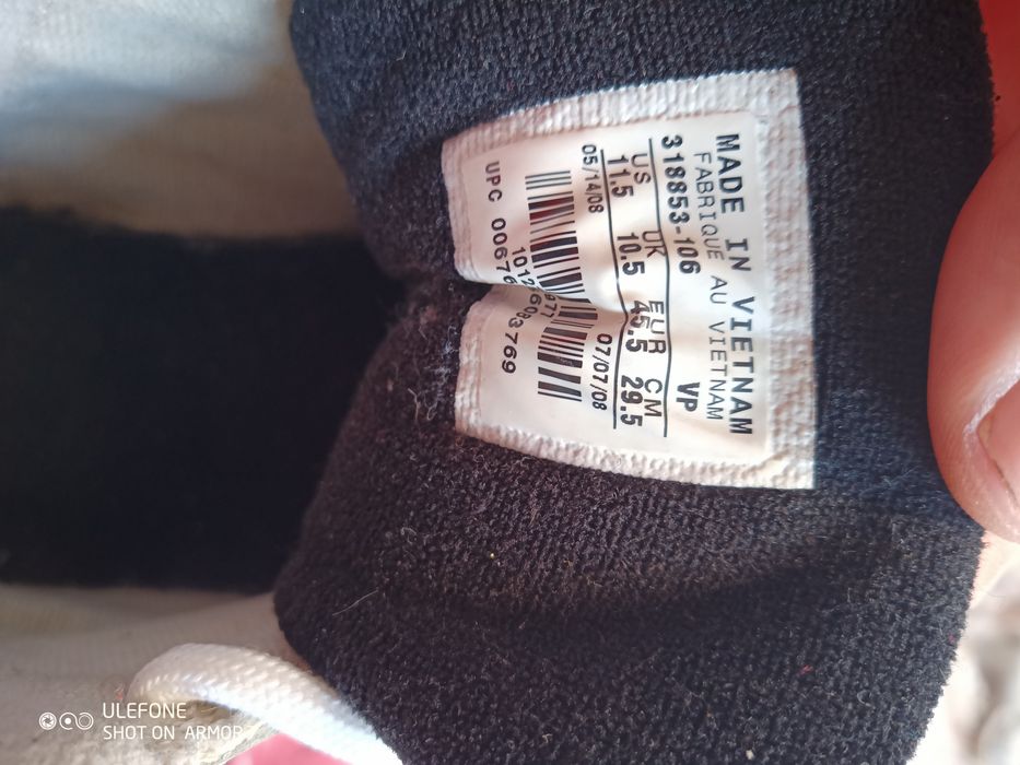 Bascheti originali Nike Air mărimea 45,5 impecabili