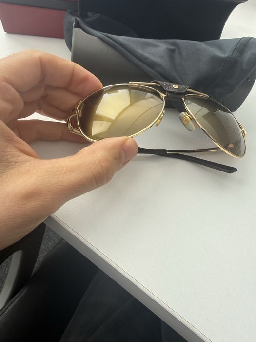 Слънчеви очила Limited Cartier Santos Dumont - Gold Addicted