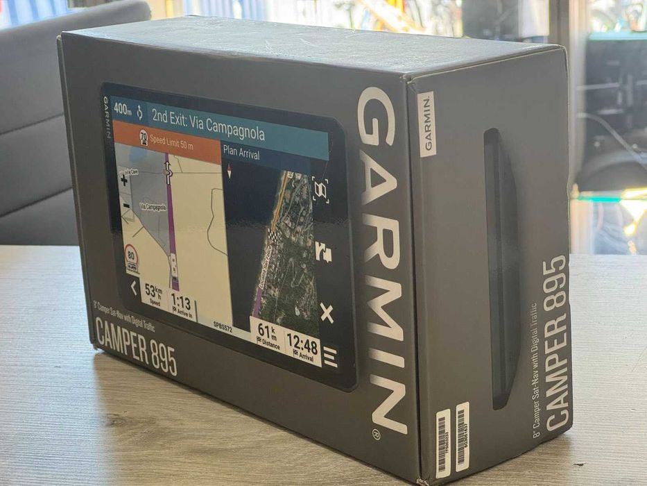 Нова! GPS Навигация GARMIN Camper 895 MT-D