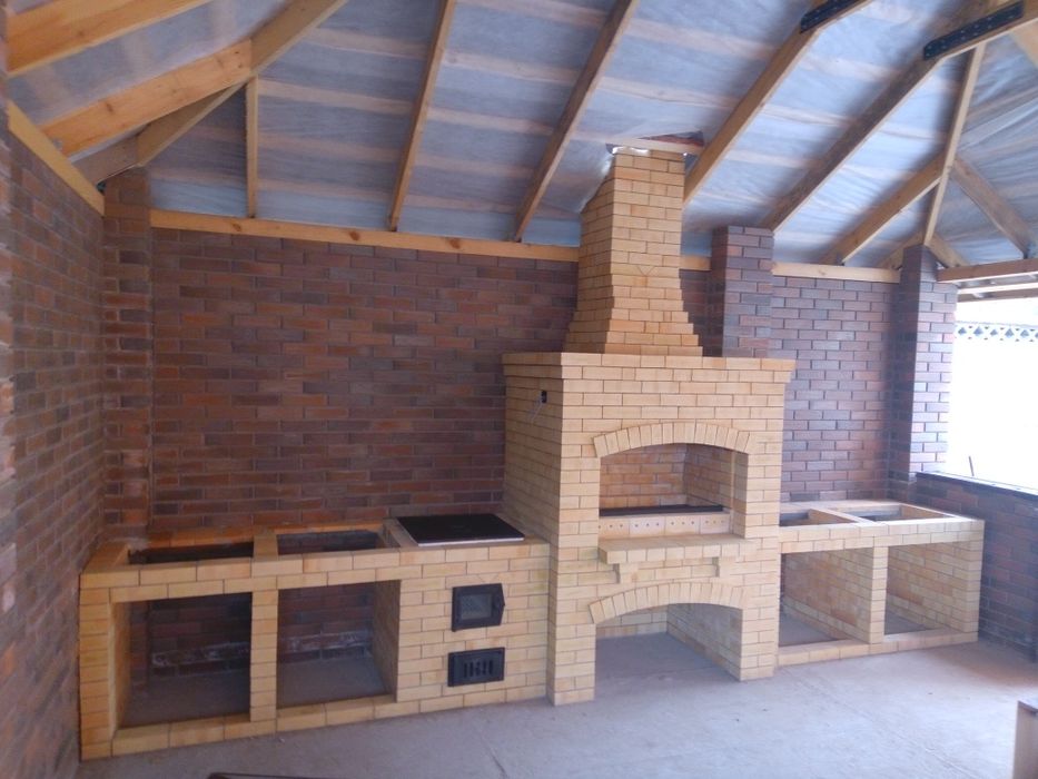 Печник. Строю барбекю.