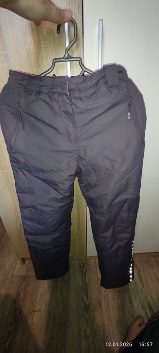 Теплые штаны для девочки