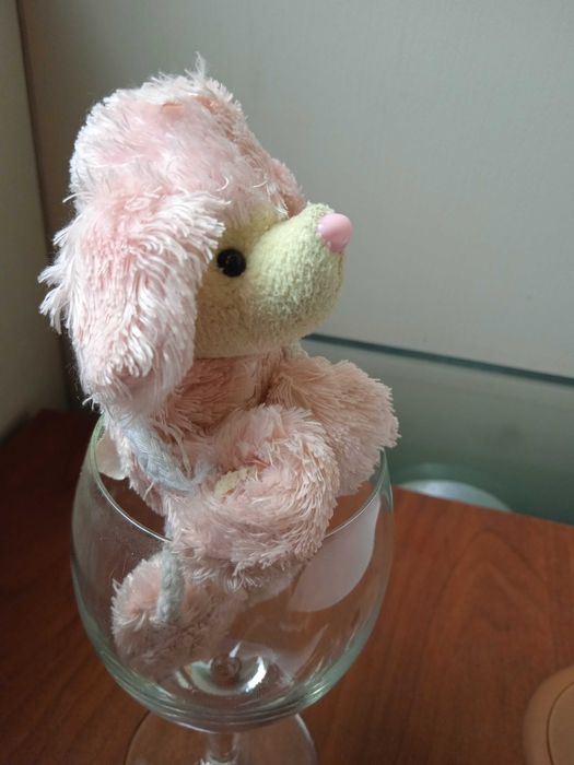 Малко плюшено кученце пуделче