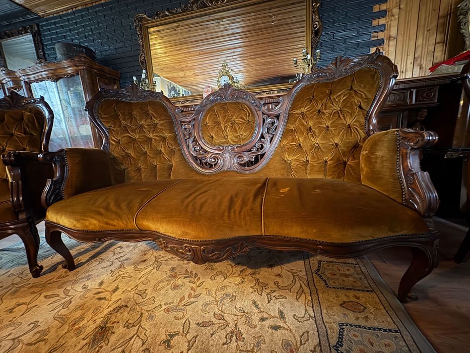 Set canapea si fotolii antice/baroc