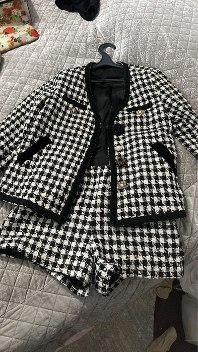 Пиджак с шортами на осень