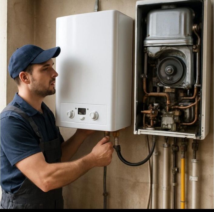 Ремонт котлов. Установка замена котла отопления. Профилактика котла