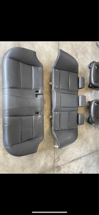 Bancheta spate BMW f10 seria 5 berlina piele neagra