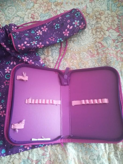 Herlitz Ultralight Ученическа ергономична раница Flowers