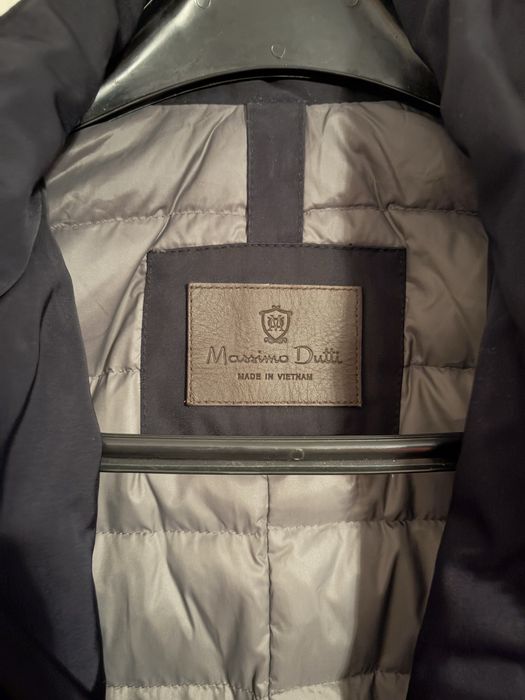 Яке с пух на Massimo Dutti