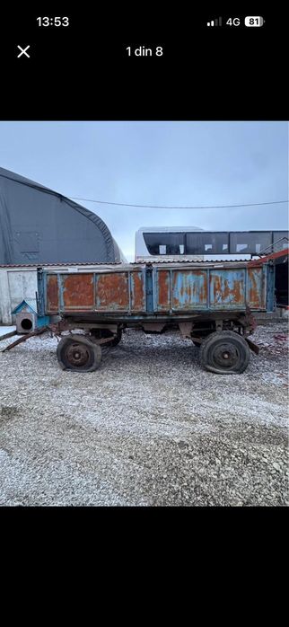 Remorca Auto 10 tone , si 8 tone basculabil