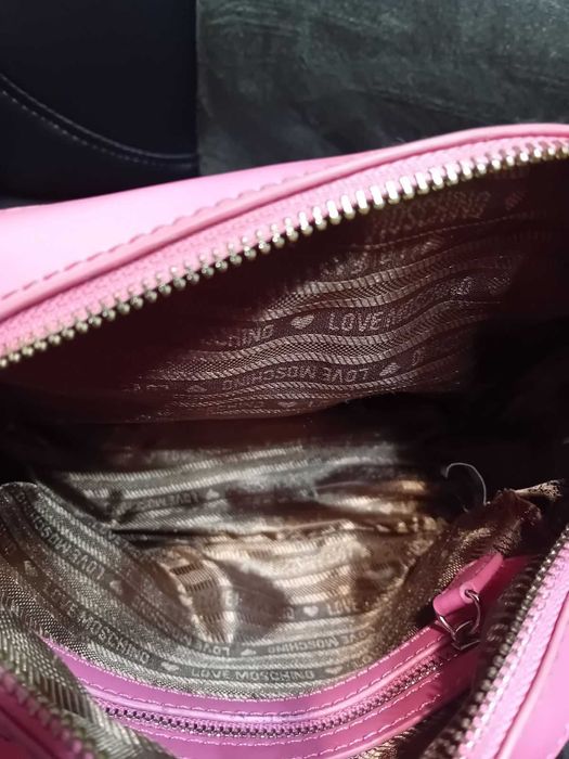 Love Moschino-розова чанта