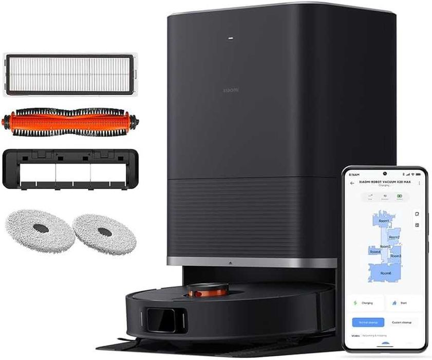 Робот-пылесос Xiaomi Robot Vacuum X20 Max new Global