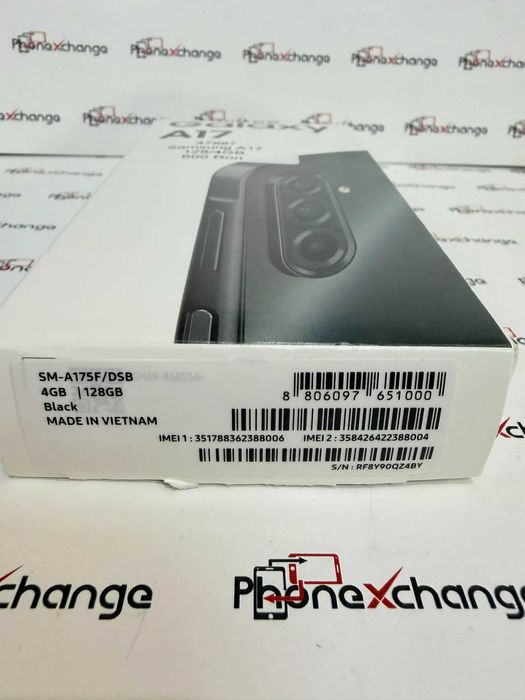 Samsung A17 Black 128/4GB NOU