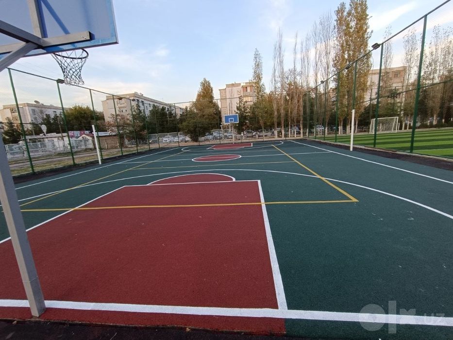 Rezina qoplama — bolalar va sport maydonchalari uchun