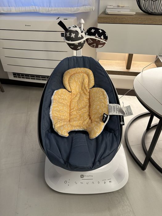 Бебешка люлка 4 Moms mamaRoo 5 + подложка за новородено