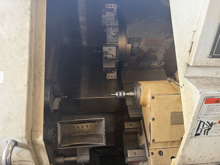 CNC Струг YAMA SEIKI GLS-150M + Прътоподаващо + FANUC Oi-TC