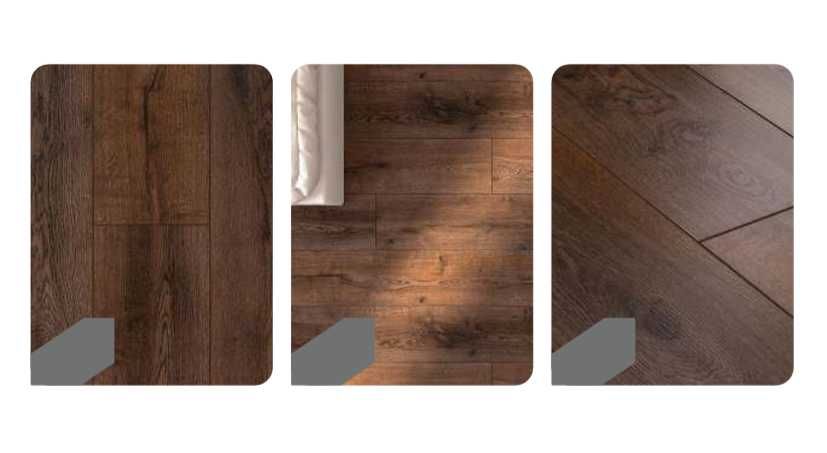 Ламинат 33 класс, 8 мм FLOORPAN BLACK