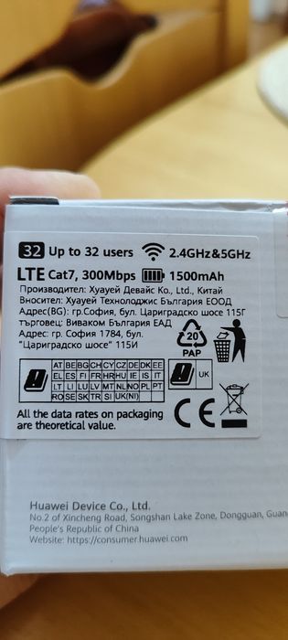 Рутер-бисквитка HUAWEI