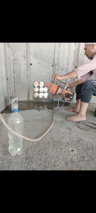 Beton teshish va kesish ximati almazni bur betona rez odobyni molotok