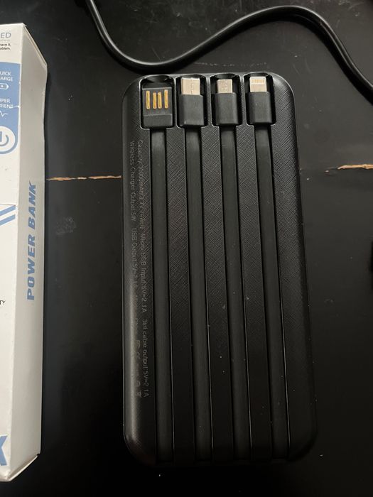 Външна батерия STELS Q90, PowerBank, 30000mAh, Черен НОВ!!!