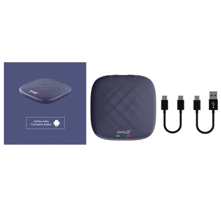 CarLinKit TV Box – Телевизия, YouTube, CarPlay/AndroidAuto – 6+64GB