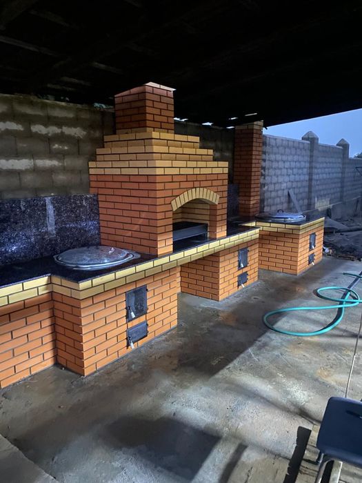 Строительство барбекю