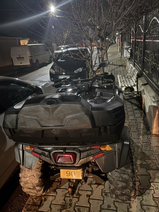 Atv Cf-moto 400 4x4 full echipat-troliu, bara led,cutii depozitare