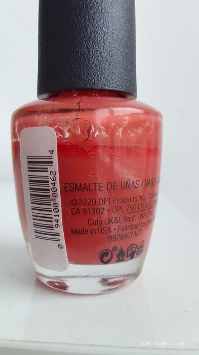 Лак за нокти OPI Yank My Doodle 15ml