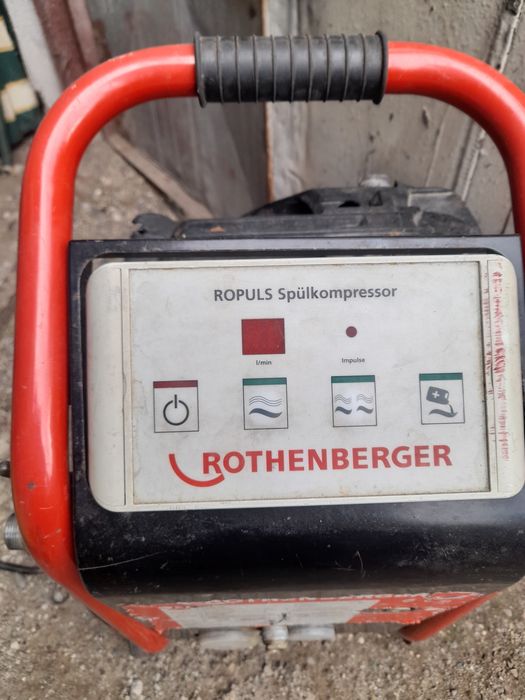 Kompresor pentru spalarea instalatiilor de caldura Rothenberger Ropuls