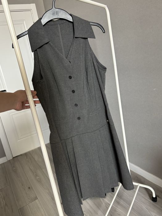 Платье-рубашка в стиле academic, preppy