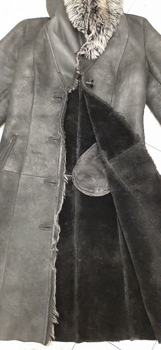 Дубленка кожанная