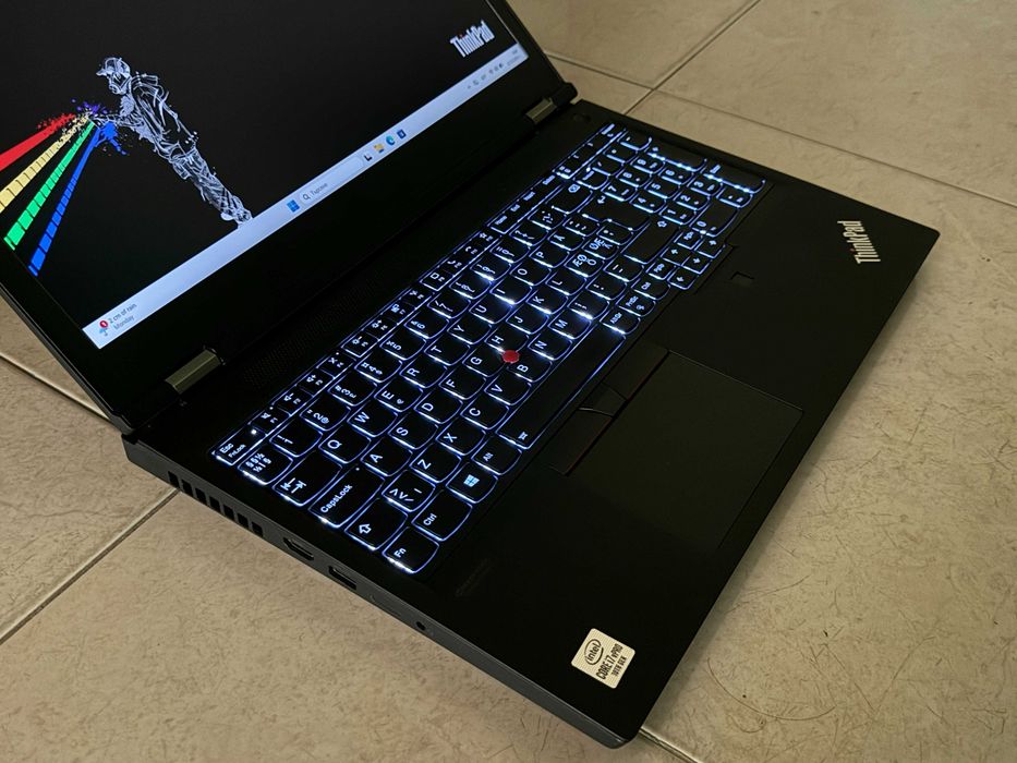 15.6' Full HD IPS Core i7-10850H Lenovo ThinkPad P15 16GB DDR4/256GB NVMe/Quadro T1000 4GB/Бат 6ч