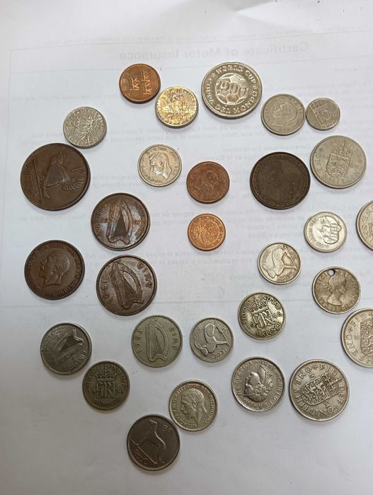 Стари монети англия ,ЮАР ,САЩ и др