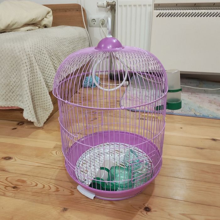 Воалиера клетка за вълнисти папагали