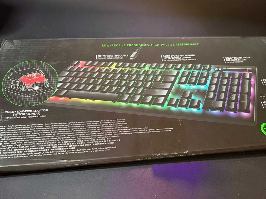 Tastatura Gaming Razer DeathStalker V2 Full Box
