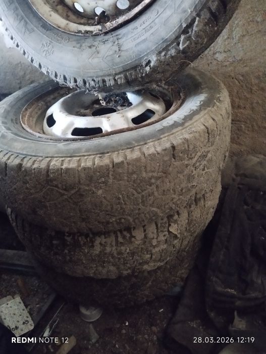 Диски на r13 с разными покрышками