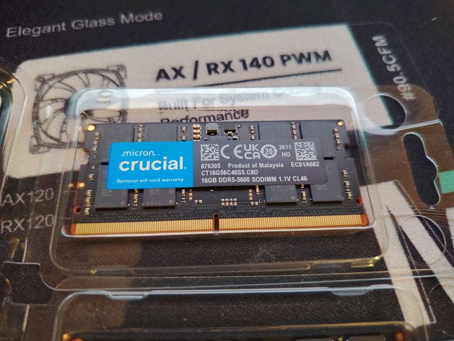 Рам памет за лаптоп Crucial 2x16GB 32GB 5600MHz DDR5 SO-DIMM