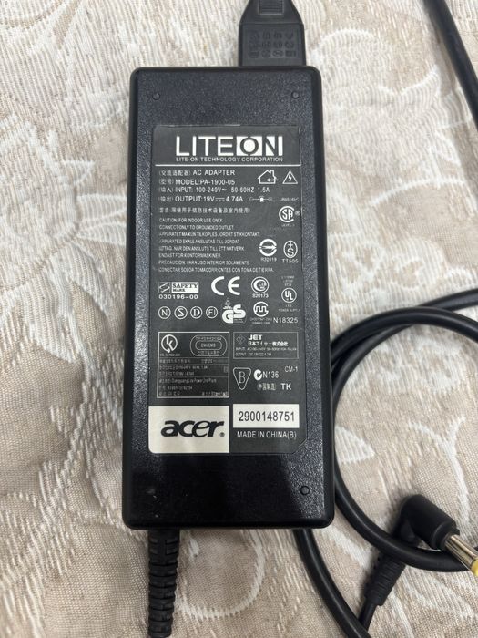 Зарядка для ноутбука acer