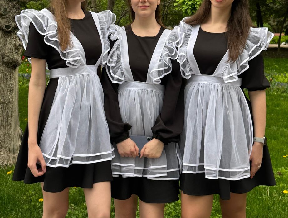 Школьный фартук на девушку