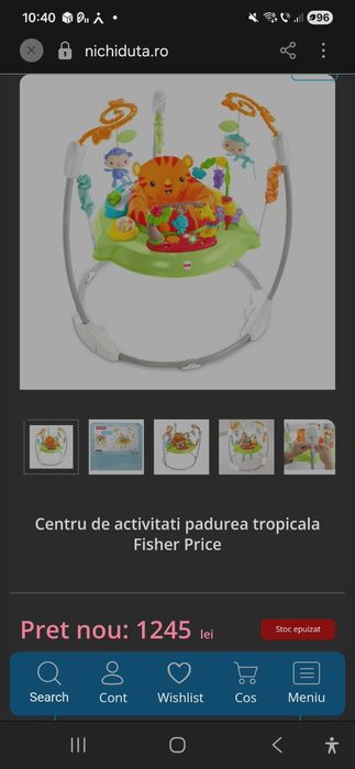 Junper Fisher Price - folosit