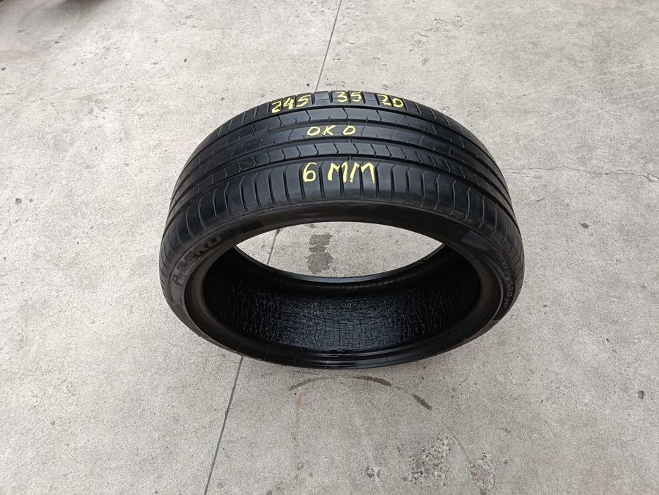 O anvelopa de vara 245 35 20 pirelli p zero pz4 profil 6 mm seal inside