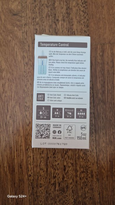 Biberon NUK  Perfect match