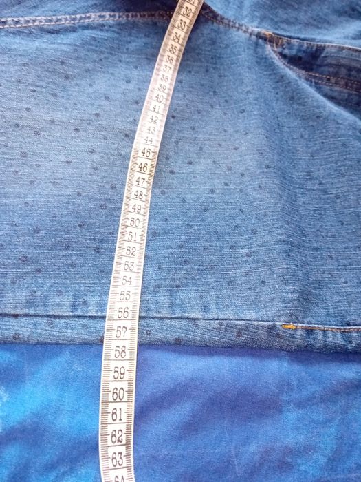 Нови дънки, голям размер, с нежни капчици