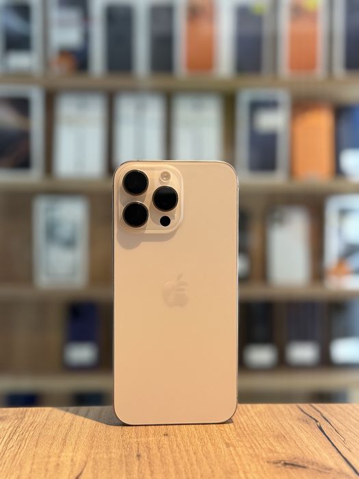 iPhone 16 Pro Max 256Gb Desert/Baterie97%/Garantie 12 LUNI @atsgsm.ro